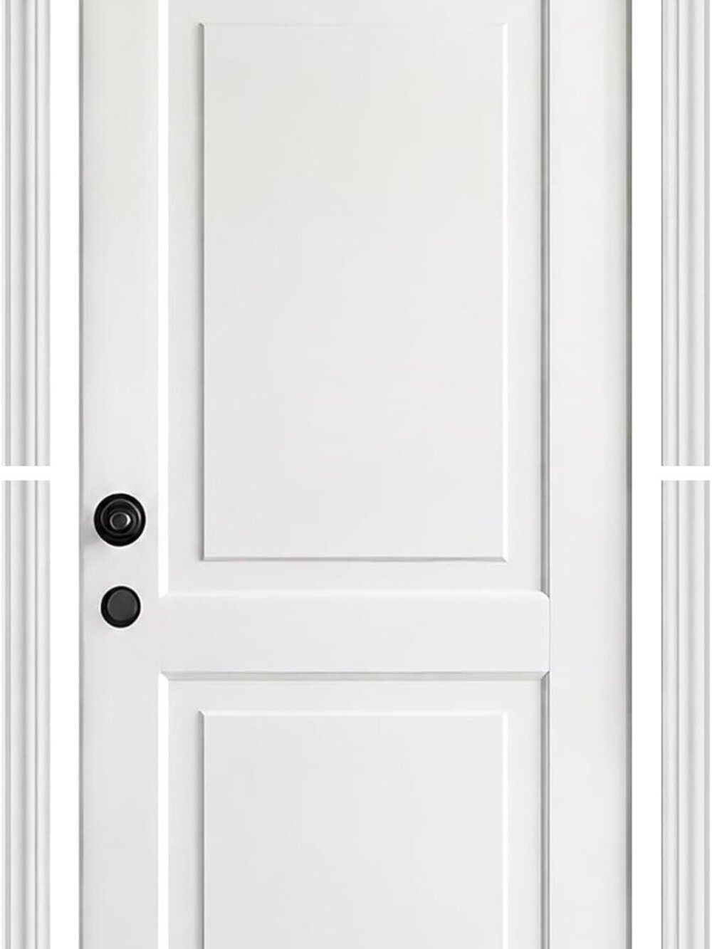 Peel & Stick Door Frame Trim – 37" x 82" – Self-Adhesive Premade Molding